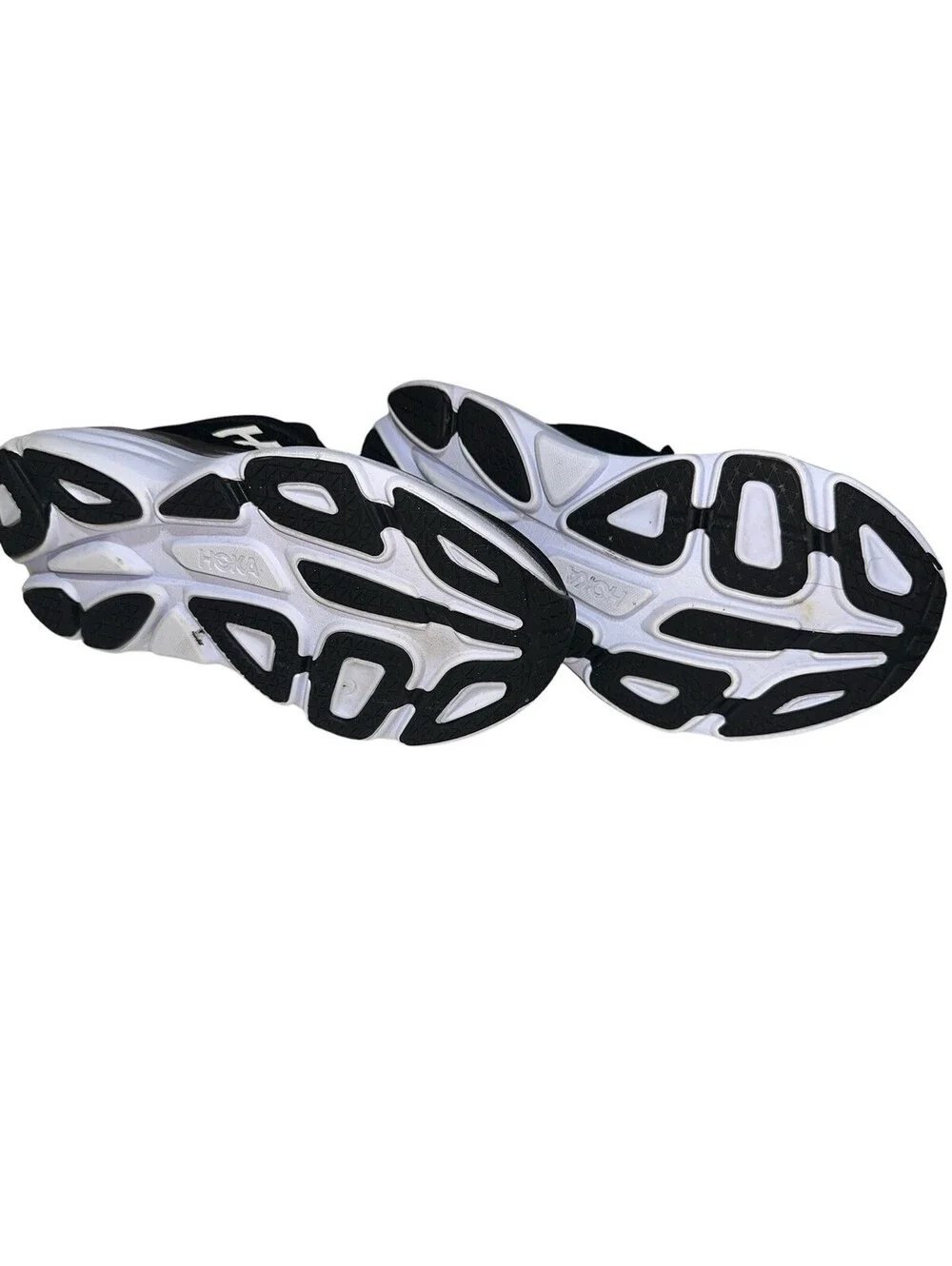 Nice Hoka One Bondi 8 Black White Mesh Womens Running Walking Shoe Size 7.5B
